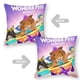 thumbnail image 2 of Wonder Pets en la Ciudad Fundas de almohada de terciopelo con tema, regalos de funda de almohada, decoración para el hogar, cojín de lanzar, regalo de cumpleaños para fans y parejas. 45cm x 45cm., 2 of 6