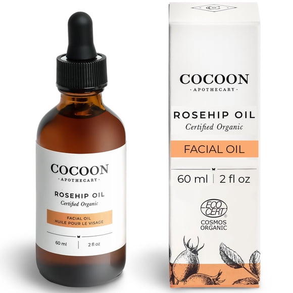 Aceite Facial Orgánico de Rosa Mosqueta COCOON APOTHECARY 60 ml