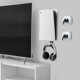 thumbnail image 2 of Soporte de pared para PS5 AEWOTING de acero con soporte para control y audífonos, 2 of 9