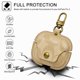 thumbnail image 4 of Funda de Cuero MOTOLKM para AirPods Pro 3, Cubierta Antigolpes, 4 of 7