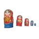 thumbnail image 5 of Estante Para Muñecas Matryoshka De 5 Piezas, Hermoso Juego De Muñecas Apilables Para Manualidades, Rojo, 5 of 5