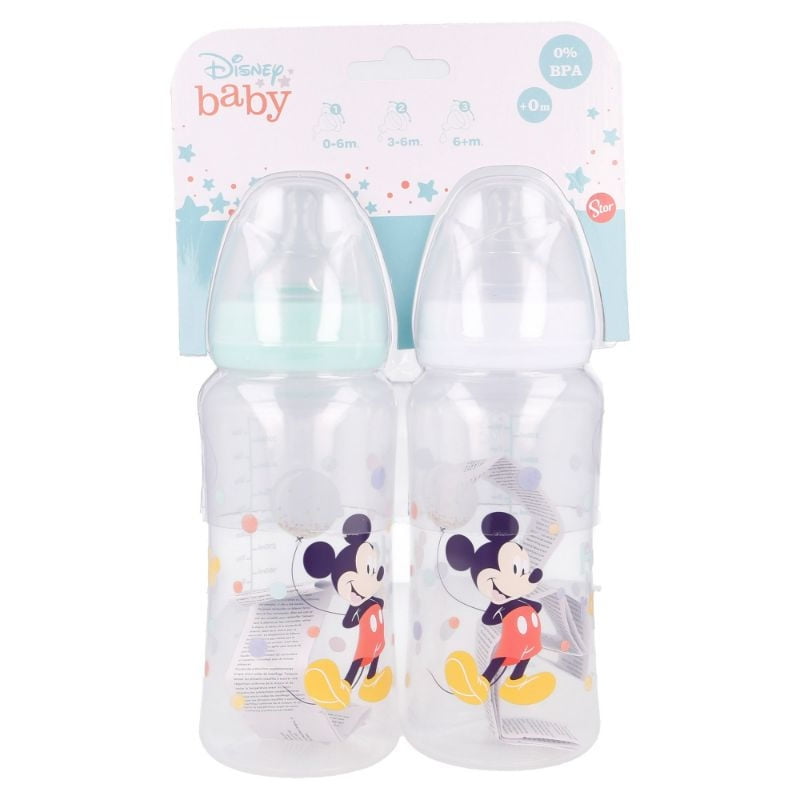 Set 2 Mamaderas 350ml, Producto Surtido 1 Un Disney