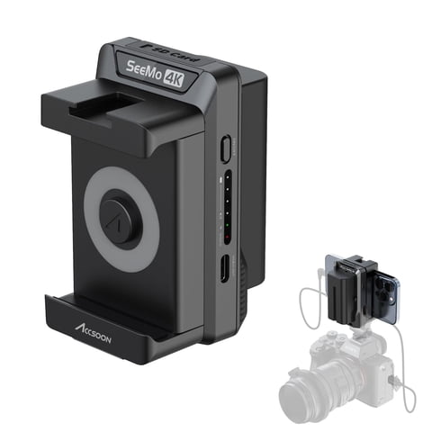 Transmisor De Transmisión De Vídeo Accsoon Seemo 4K Compatible Con Ipad Iphone 17/ 17Pro/17Pro Max,