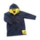 thumbnail image 1 of Niños Con Capucha Cambio De Bata Chaqueta Traje Outwear Abrigo De Lluvia Cálido Surf Swim Parka Deep Blue Yellow, 1 of 5