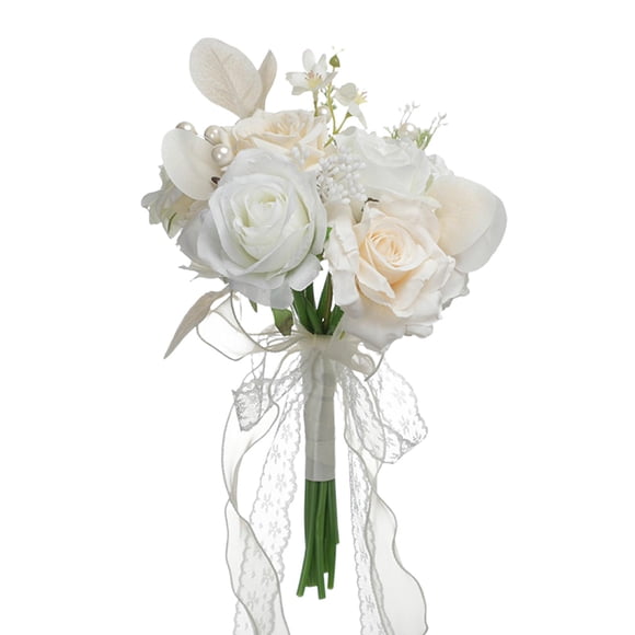 Accesorios De Fotografía De Ramo De Novia De Boda Romántica Para Decoración De Boda De Banquete G