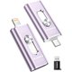 thumbnail image 1 of Memoria USB TEARMOS de 512 GB, Photo Stick para iPhone, color morado claro, 1 of 8
