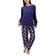 thumbnail image 1 of Pijama Micropolar Mujer 8530 Azul XXL, 1 of 2