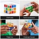 thumbnail image 4 of Juguete de rompecabezas Rubik con forma de cubo transparente de cristal de 3 x 3 para más de 8 años, 4 of 8