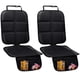 thumbnail image 1 of Protector de asiento para auto NEWFOM, paquete de 2, 46 x 118 cm, impermeable, negro, 1 of 7