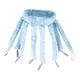 thumbnail image 1 of Octopus - Rizadores De Pelo Sin Calor, Rizadores Perezosos, Diadema Azul Para Pelo Corto, 1 of 5