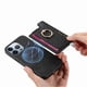 thumbnail image 3 of Funda Magnética para iPhone 14 Pro Max con Billetera y Anillo, Protector Resistente Negro, 3 of 6