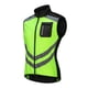 thumbnail image 4 of Chaleco De Ciclismo A Prueba De Viento Jersey Sin Mangas De Ciclismo De Carretera Reflectante Verde L, 4 of 5