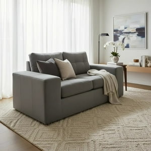 Muebles Cottoni - Sofá 2 Cuerpos Lucca Felpa