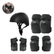 thumbnail image 1 of Set 7 piezas protecciones casco bicicleta skate patín #17, 1 of 3