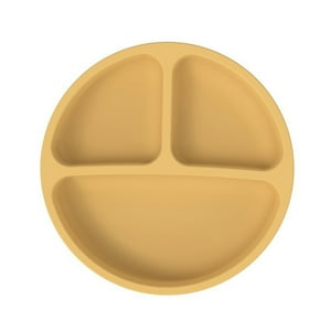 Veat00L - Bandeja De Silicona Para Bebés Y Niños, Base Antideslizante, Diseño En Forma De Cuchara En La Esquina Interior Para Evitar Derrames, Sin Bpa, Fácil De Limpiar