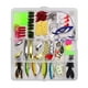 thumbnail image 1 of Señuelos de pesca Cebos Aparejos de accesorios de pesca que incluye Crankbaits, anzuelos, gusanos, caja de aparejos y señuelos de equipo de pesca blanco, 1 of 5