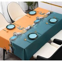 Genérico - Mantel Rectangular Antimanchas 140 X 230 Cm - Surrealismo Reno