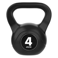 Atletis - Kettlebell Mancuerna Pesa Rusa Cemento 4 Kg Negro