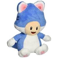 Nintendo - Peluche Little Buddy Usa Super Mario Neko Cat Toad 7""