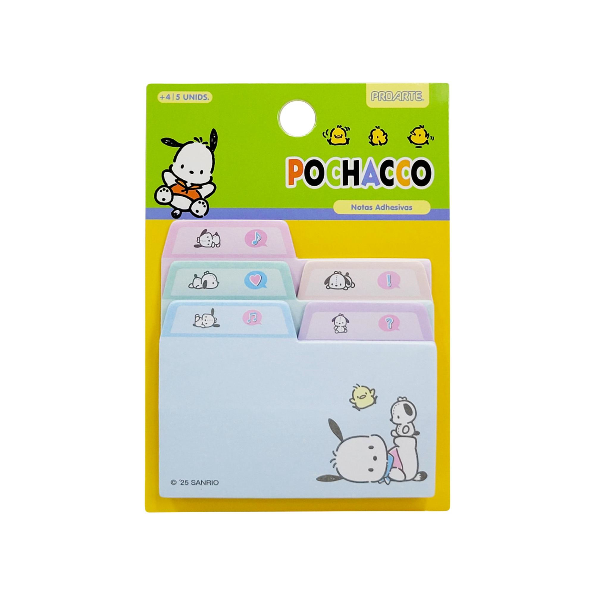 Set Notas Adhesivas Pochacco Proarte