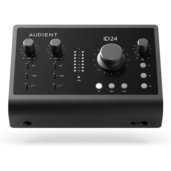 Interfaz de Audio Audient iD24 USBC 2x Preamp ADAT