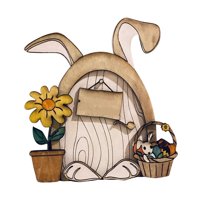 Ioensy - Figuras De Escultura De Estatua De Puerta De Hadas En Miniatura Para Jardín De Pascua Estilo B