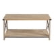thumbnail image 3 of Mesa de Centro de Madera con Estilo Granero, 3 of 3
