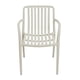thumbnail image 2 of Pack 4 Sillas Terraza con Apoyabrazo Stripes Crema 54x58x80cm, 2 of 5