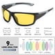thumbnail image 3 of POLASUP GAFAS LENTES DE SOL Gafas de sol deportivas unisex, adecuadas para conducir, pescar, andar en bicicleta y correr, protección UV400., 3 of 6