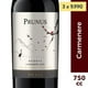 thumbnail image 1 of Vino Tinto Carmenere Reserva 5° Botella, 750 ml, 1 of 3
