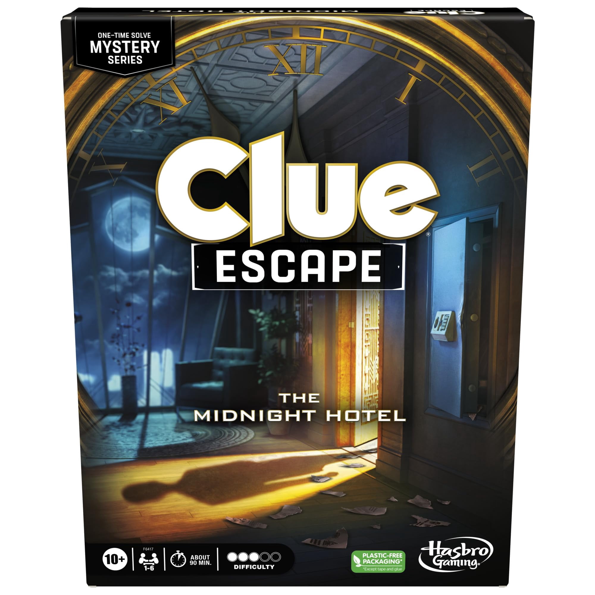Juego De Mesa Hasbro Gaming Clue Escape: The Midnight Hotel