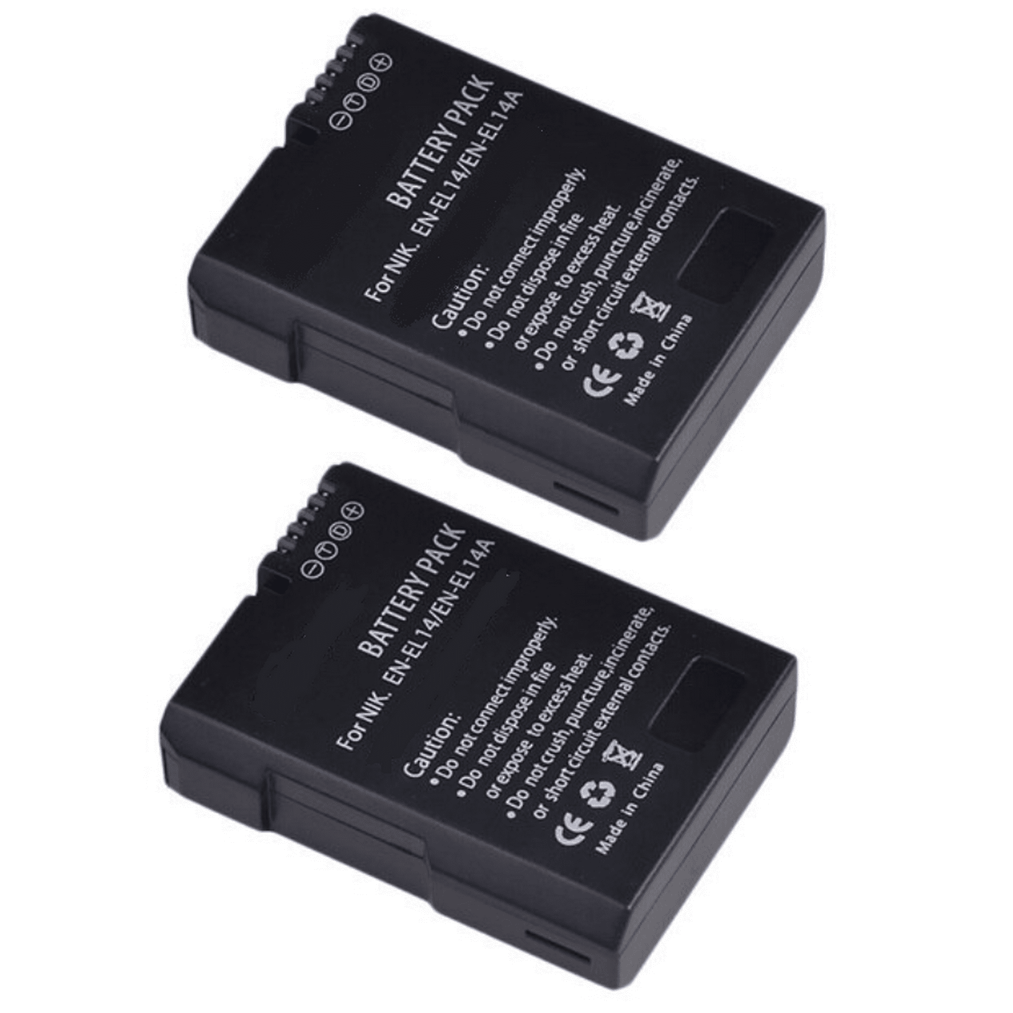 Genérico - 2 Baterías En-el14 Alternativa Nikon
