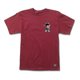 thumbnail image 1 of Polera Hombre Grizzly Griptape Trad Lightly Burgundy, 1 of 3