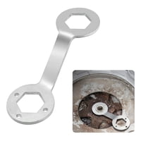 Genérica - Llave Para Lavadora Hexagonal Acero Doble Punta 36Mm 38Mm