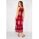 thumbnail image 2 of Vestido Largo Estampado Paula Burdeo vino L, 2 of 5