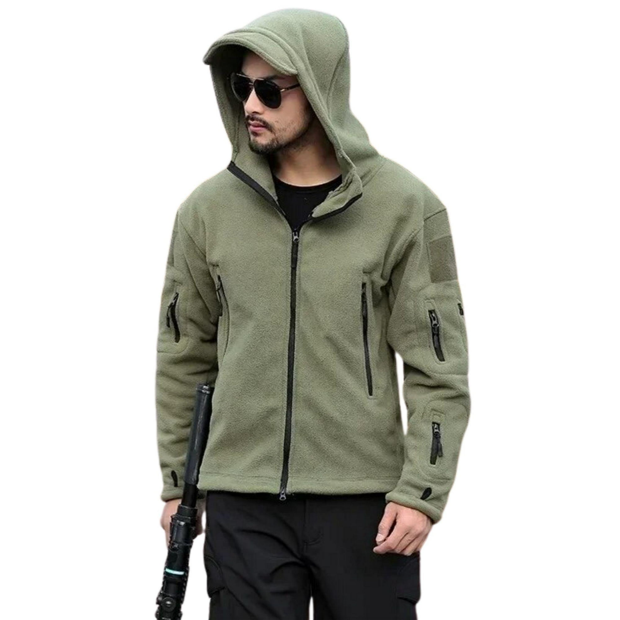 Esdy - Polerón Tactico De Polar Talla Xl