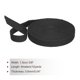 thumbnail image 2 of Uxcell 5/8" Cinta de Algodón para Sesgo y Encuadernación para Coser, Envolver Regalos, Artesanía Negro 10 Yardas, 2 of 7