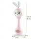 thumbnail image 2 of Baby Music Flashing Rattle Toys Rabbit Teether Hand Bells, Mobile Infant Stop Weep Tear Rattles Newborn Early Educational Toy, 2 of 5