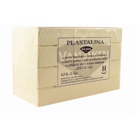Arcilla de modelado Van Aken 2 kg blanco