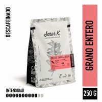 Café Señor K - Café Descafeinado Grano Entero Señor K México Chabela 250G