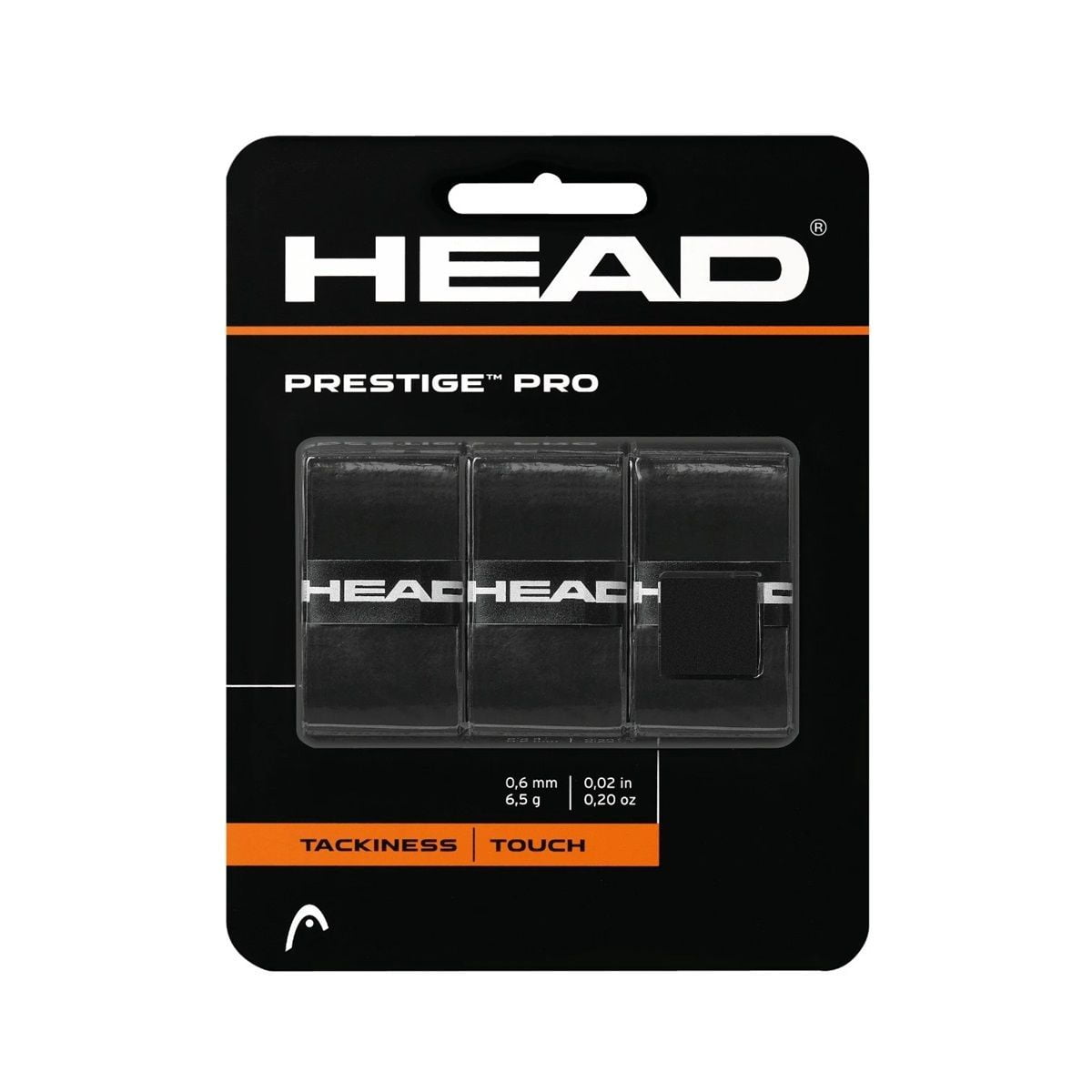 Overgrip Head Prestige Pro Negro X3 Tenis Padel