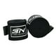 thumbnail image 2 of Muñequeras para boxeo, muñequeras, guantes interiores, muñequeras, correas absorbentes de sudor para gimnasio, levantamiento de pesas, deportes, , negro, 2 of 5