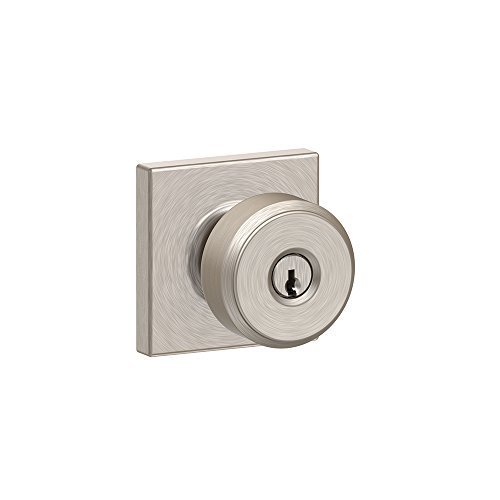 Cerradura de entrada con llave SCHLAGE F51A BWE 619 COL Bowery Knob