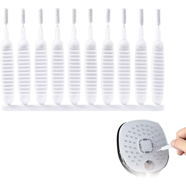 Cepillo limpieza ducha antical para agujeros pequeños set limpiador baño multiuso