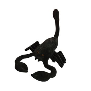 Magideal - Almohada De Peluche Negra, Muñeco De Peluche, Longitud De Juguete, 17,7 Pulgadas, Regalos De Cumpleaños