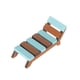 thumbnail image 2 of Birch Beach Chaise Lounge Chair Reclinable 1/12 Dollhouse Marrón Y Azul, 2 of 5
