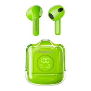 Audífonos Bluetooth Lenovo Xt65 Color Verde - Ps
