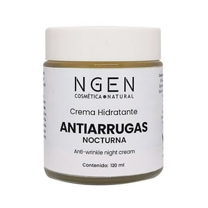 Ngen - Crema Antiarrugas Nocturna Con Retinol Y Ácido Hialurónico 120 Ml