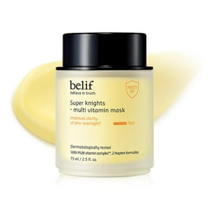 Mascarilla Facial Nocturna Belif Revitalizante 75Ml Naranja Claro