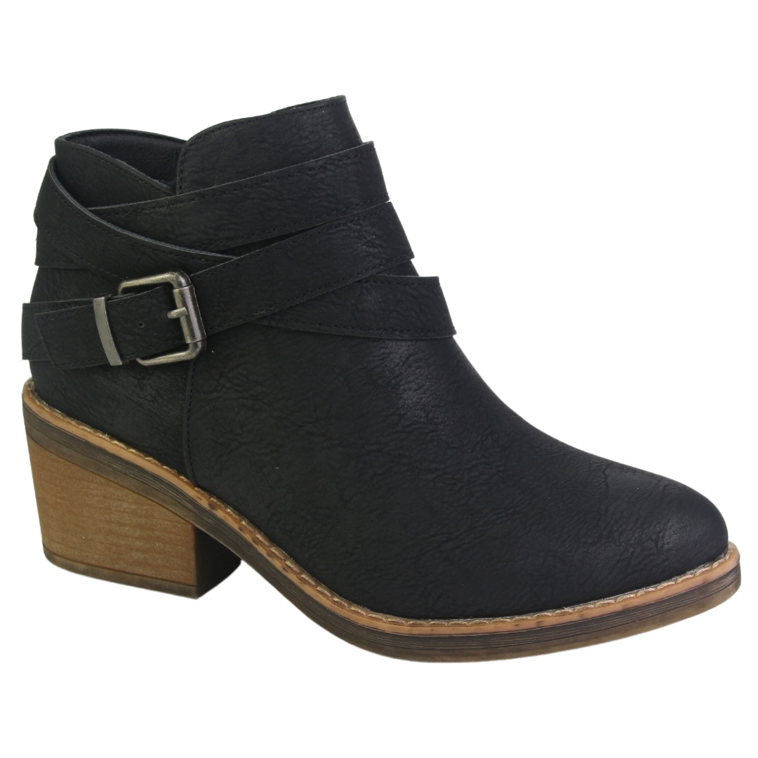 Botin Chalada Mujer Camp-37 Negro Casual